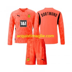 Divisa di Calcio Borussia Dortmund Portiere Bambino Terza 2024/2025 Manica Lunga